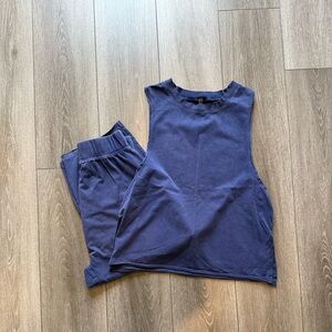 FP Movement by Free People Blue Matching Set